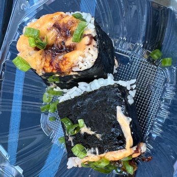 Shootz - Spam Brulee Musubi sauce is good - Hawaiian Near Me - Long Beach, California Shootz - Spam Brulee Musubi sauce is good - Hawaiian Near Me - Long Beach, California