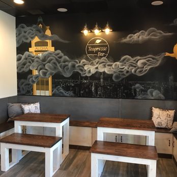 Teapresso Bar - Beautiful wall art - Bubble Tea Near Me - Kapolei, Hawaii