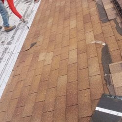 Erie Home - This shows the tear off, and the felt that was laid over the existing roof, which should not have ever been installed this way.