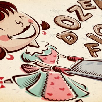 Atomicvibe Design Lab - Illustration is a core feature in many atomicvibe projects. Here is a detail shot of an illustrative logo design. - Marketing Near Me