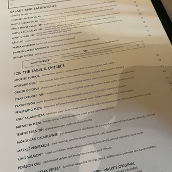 Wally's - New American Near Me - Beverly Hills, California