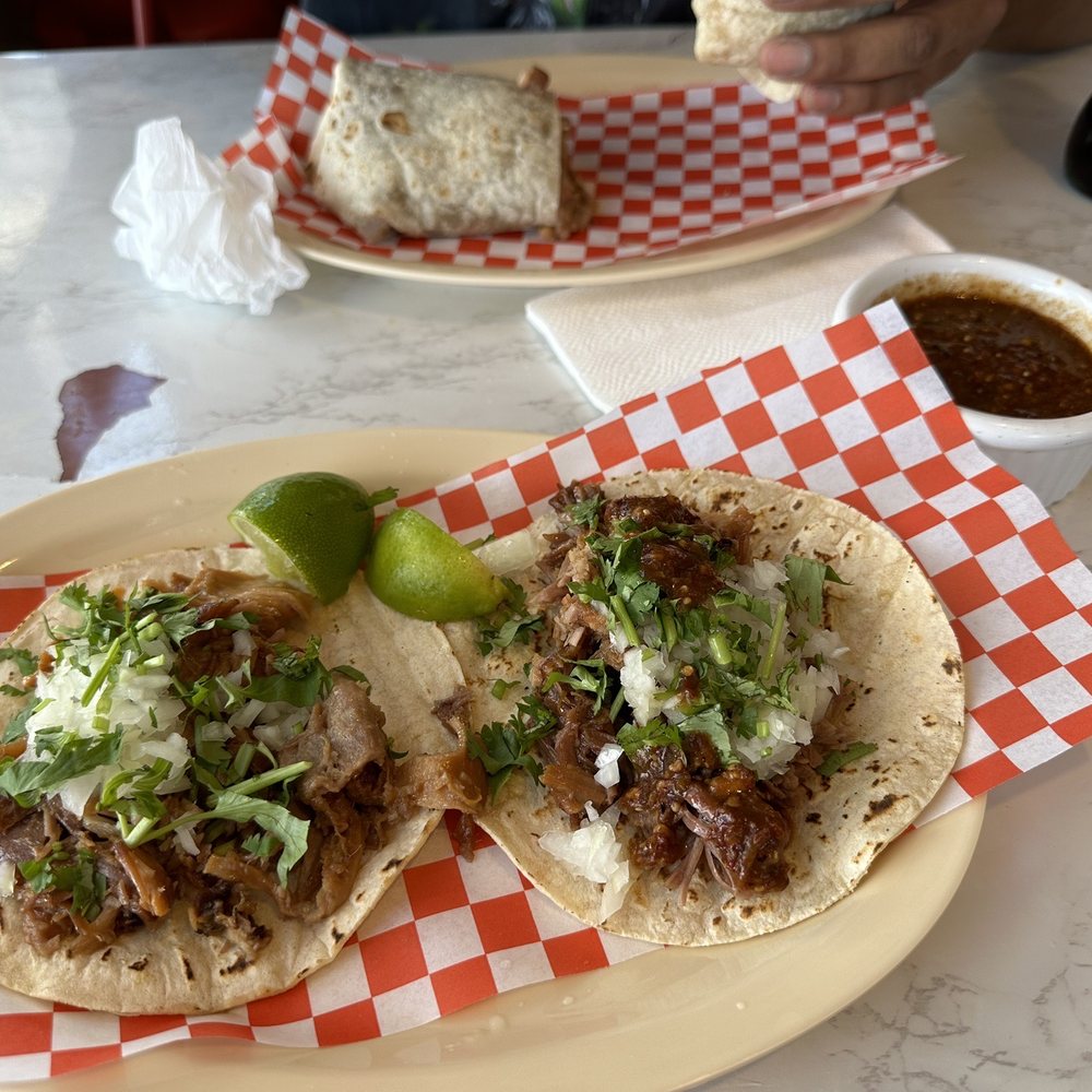 Carnitas Don Julian - I normally get 3-4 tacos to get full and I ordered two because they are big! Amazing, flavorful salsa ! - Mexican Near Me - Santa Ana, California Carnitas Don Julian - I normally get 3-4 tacos to get full and I ordered two because they are big! Amazing, flavorful salsa ! - Mexican Near Me - Santa Ana, California