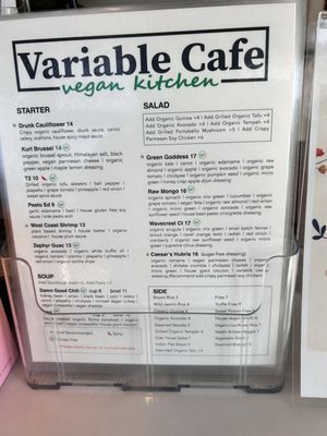 Menu photo 8 Variable Cafe Los Angeles, CA Menu photo 8 Variable Cafe Los Angeles, CA