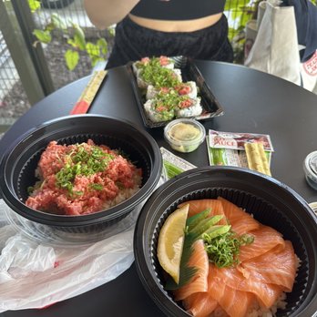 Sushi On Garfield - Spicy tuna bowl, spicy tuna roll, salmon bowl - Japanese Near Me - Monterey Park, California