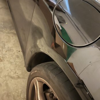 Dent Express - After repairs near the fuel cap! - Body Shops Near Me - Torrance, California