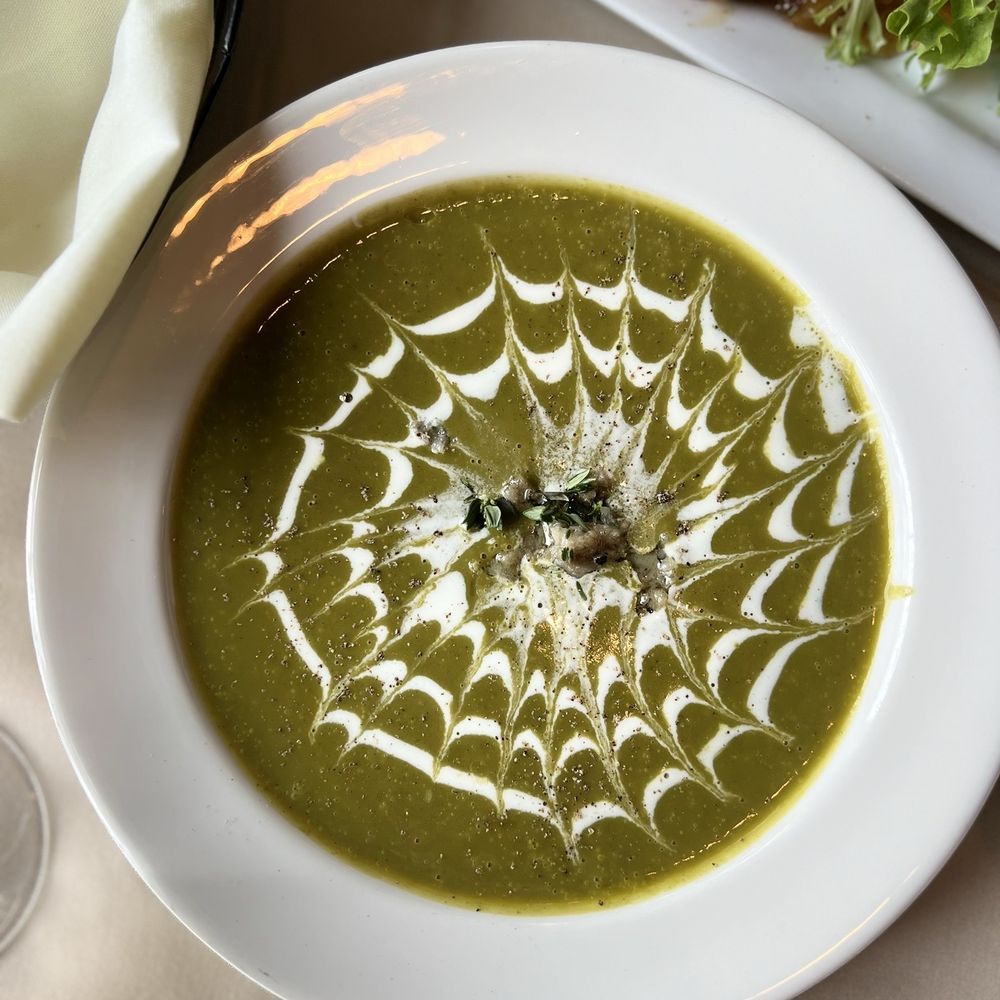 The Oyster Bar - Spring Nettle And Artichoke Soup - Seafood Near Me - Bow, Washington The Oyster Bar - Spring Nettle And Artichoke Soup - Seafood Near Me - Bow, Washington