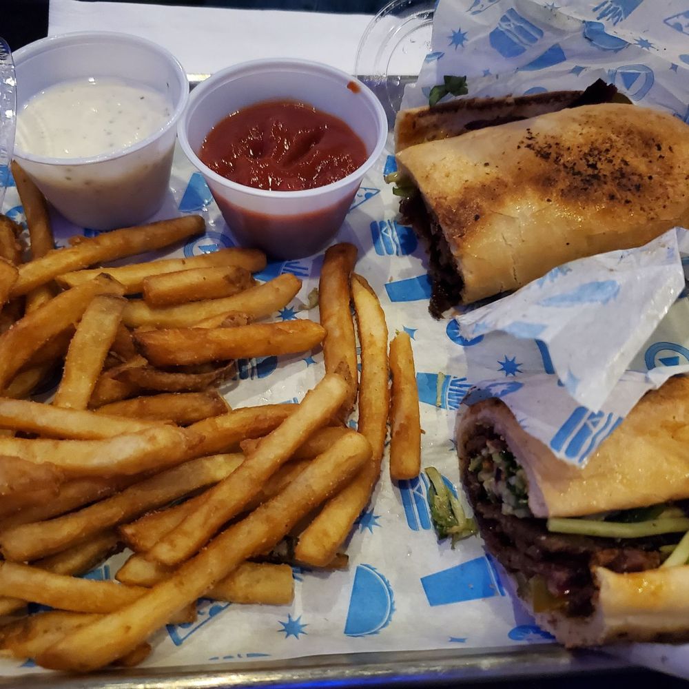 EVO Entertainment Schertz - Smoked brisket sandwich $16.50 (just ok) - Arcades Near Me - Schertz, Texas EVO Entertainment Schertz - Smoked brisket sandwich $16.50 (just ok) - Arcades Near Me - Schertz, Texas