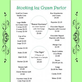 Stocking Ice Cream Parlor - Ice Cream & Frozen Yogurt Near Me - Clarendon, Texas Stocking Ice Cream Parlor - Ice Cream & Frozen Yogurt Near Me - Clarendon, Texas