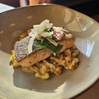 Rainbow Lodge - Loch Duart Salmon - New American Near Me - Houston, Texas Rainbow Lodge - Loch Duart Salmon - New American Near Me - Houston, Texas