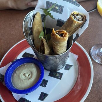 Sofia’s Taqueria - Chicken flautas. These were great and the sauce is very yummy. - Mexican Near Me - Ledgewood, New Jersey