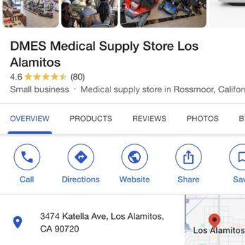 DMES Medical Supply Store - Website - Medical Supplies Near Me - Los Alamitos, California