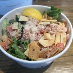 Piada Italian Street Food - Lemon Kale Salad, small. EXCELLENT!