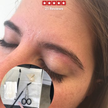 Simonet Makeup - In the process of getting my eyebrows done. (Not done in the picture) - Makeup Artists Near Me