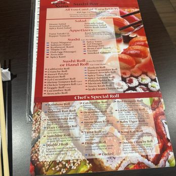Sushi Yama - MENU - Sushi Bars Near Me - Orlando, Florida