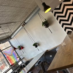 Damn Fine Coffee Bar - Lovely communal space.
