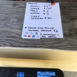 Championship Golf Center - Rates. Convenience fee for card.