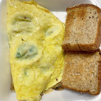 Aiea Pancake House - Chicken omelette with wheat toast - Breakfast & Brunch Near Me - Aiea, Hawaii