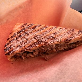 Cafe Valer - heavy on cheese, light on standout flavor. Steak & Mushroom Alfredo Panini - Coffee & Tea Near Me - West Covina, California Cafe Valer - heavy on cheese, light on standout flavor. Steak & Mushroom Alfredo Panini - Coffee & Tea Near Me - West Covina, California