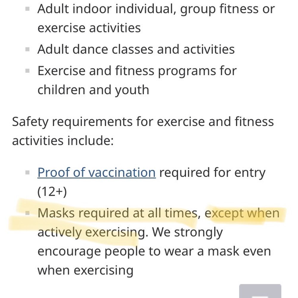 The BC Health Ministry guidelines