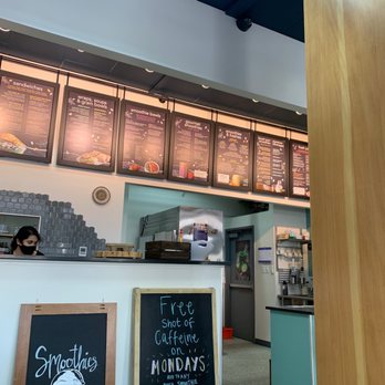 Get Fresh Cafe - Nice new updated menu board! - Cafes Near Me - Iowa City, Iowa