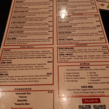 Frankies - Menu - Tex-Mex Near Me - Garland, Texas