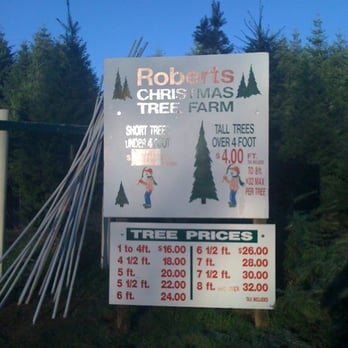 Roberts Christmas Tree Farm - 2010 tree prices - Christmas Trees Near Me - Pollock Pines, California Roberts Christmas Tree Farm - 2010 tree prices - Christmas Trees Near Me - Pollock Pines, California