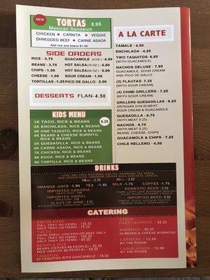 Menu photo 8 El Burrito Grill Long Beach, CA