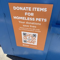 Arizona Humane Society - Sunnyslope Campus - QR code to get donation receipt