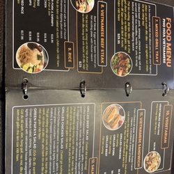 Pho Vietnamese Cuisine - Food menu