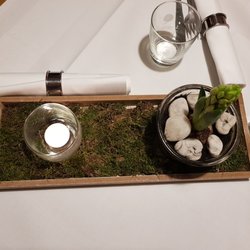 Bio-Gasthaus Kolonieschänke - Tischdeko