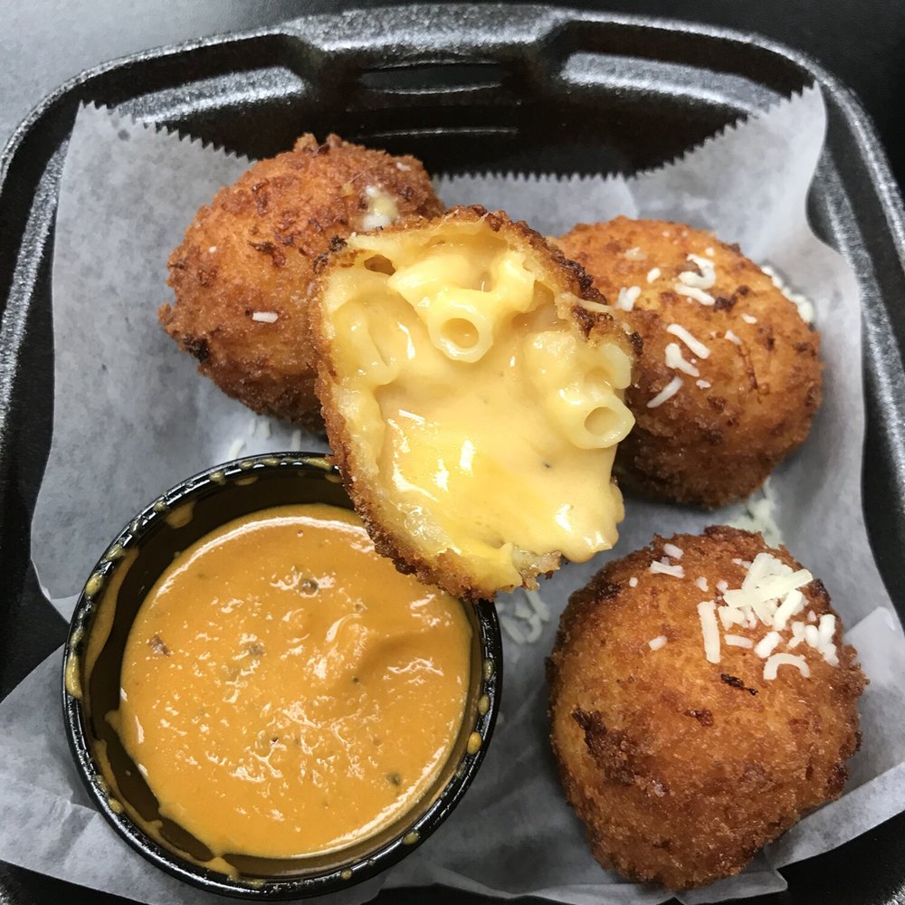 Mix N Mac - American Cheddar Mac Balls - Gluten-Free Near Me - Middletown, New York Mix N Mac - American Cheddar Mac Balls - Gluten-Free Near Me - Middletown, New York