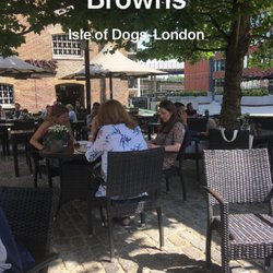 Browns West India Quay - Outdoor seating