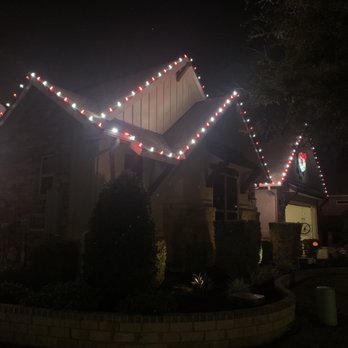 Warriors For Light - Night view#2 - Holiday Decorating Services Near Me