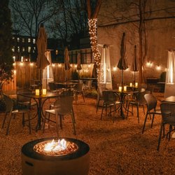 Our large backyard garden can be rented for private events. Catering is available through our sibling shop, R&D Foods.