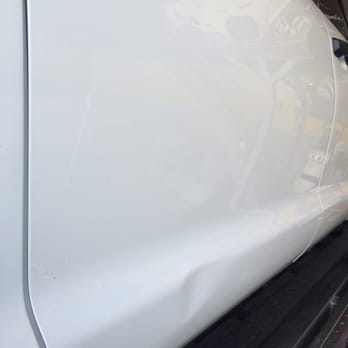 Best Paintless - Before - Mobile Dent Repair Near Me - Van Nuys, California
