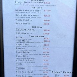 Menu Menu