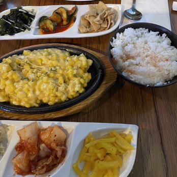 707 Sutter - Corn Cheese Small Plate Spicy Pork - Korean Near Me - San Francisco, California 707 Sutter - Corn Cheese Small Plate Spicy Pork - Korean Near Me - San Francisco, California