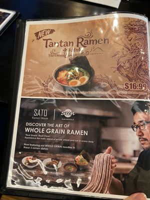 Menu photo 4 Sato Ramen House Pasadena, CA