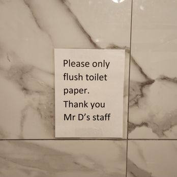 Mr D's - Questionable bathroom sign - American Near Me - Placentia, California Mr D's - Questionable bathroom sign - American Near Me - Placentia, California