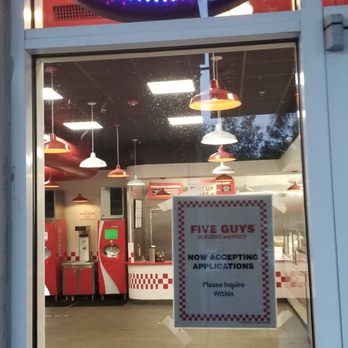 Five Guys - Burgers Near Me - Sunrise, Florida