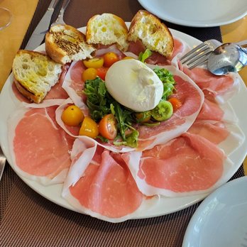 Prosecco22 - Burrata with prosciutto which was to die for! - Italian Near Me - Pembroke Pines, Florida Prosecco22 - Burrata with prosciutto which was to die for! - Italian Near Me - Pembroke Pines, Florida