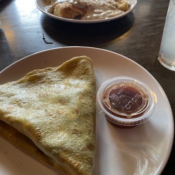 Rooster - Downtown - Goat Cheese Crepe No. 1 - Creperies Near Me - St. Louis, Missouri Rooster - Downtown - Goat Cheese Crepe No. 1 - Creperies Near Me - St. Louis, Missouri