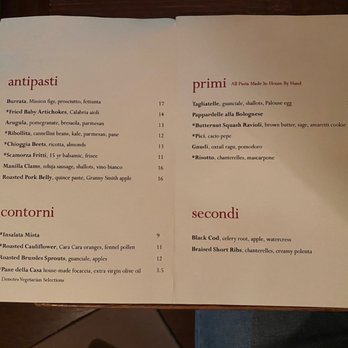 Cantinetta - Menu - Tuscan Near Me - Seattle, Washington Cantinetta - Menu - Tuscan Near Me - Seattle, Washington