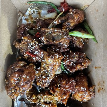 Left Wing - Soy chili garlic chicken bone in - Korean Near Me - San Francisco, California Left Wing - Soy chili garlic chicken bone in - Korean Near Me - San Francisco, California