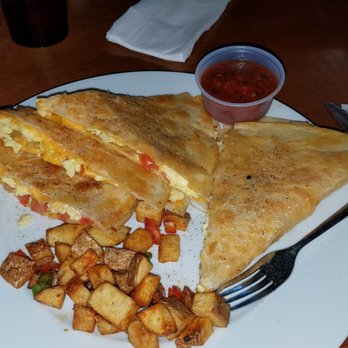 Jolie's Place - Breakfast quesadilla with country potatoes (the best!) - American Near Me - Chandler, Arizona