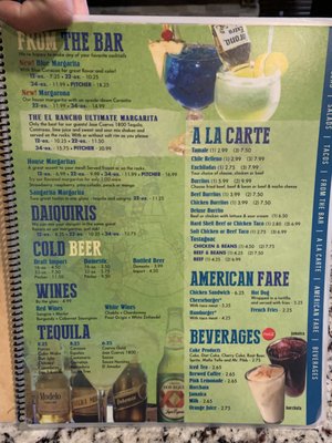Menu photo 6 Los Ranchos Georgetown Township, MI
