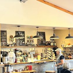 Coffee drinks, they serve alcohol as well