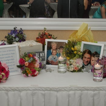 Hamptons Weddings & Events - Memory table with bouquets that matched the different colored shoes of my bridesmaids and I - Florists Near Me - East Hampton, New York Hamptons Weddings & Events - Memory table with bouquets that matched the different colored shoes of my bridesmaids and I - Florists Near Me - East Hampton, New York
