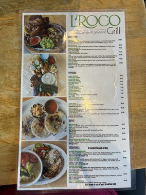 Menu photo 1 L'Roco Grill San Jose, CA Menu photo 1 L'Roco Grill San Jose, CA