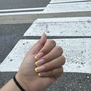 Simply Nails & Spa - Yellow French nail - Nail Salons Near Me - Germantown, Maryland Simply Nails & Spa - Yellow French nail - Nail Salons Near Me - Germantown, Maryland